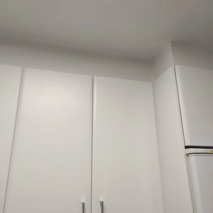 Cocina lacada en blanco