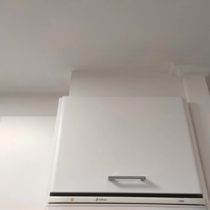 Cocina lacada en blanco