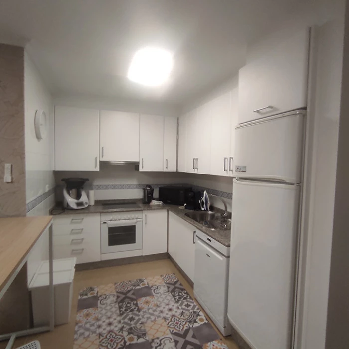 Cocina lacada en blanco