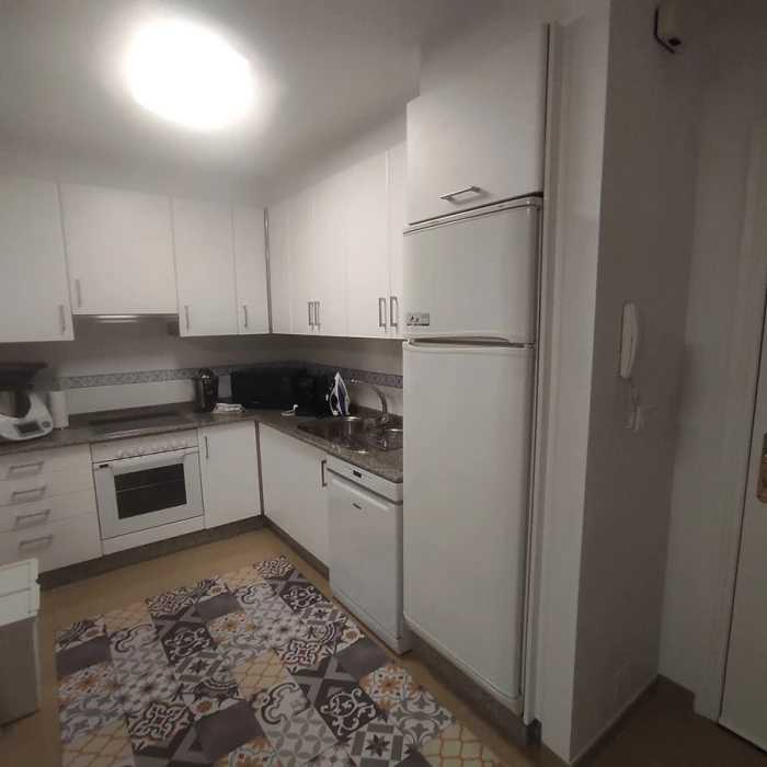 Cocina lacada en blanco